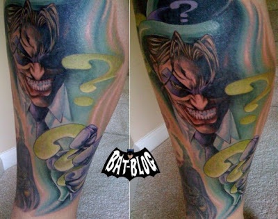 an Incredible Batman Tattoo, Batman Tattoos