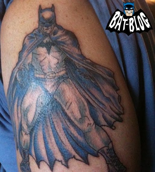  named Billy who just recently got this fulllength BATMAN Tattoo done