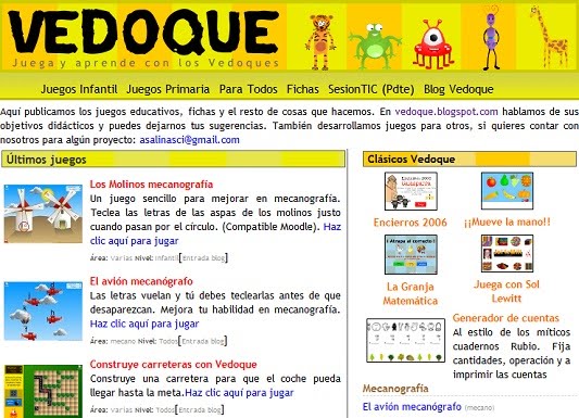 Juegos para niños: Vedoque
