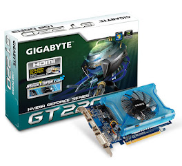 GIGABYTE GT220 1GB DDR3