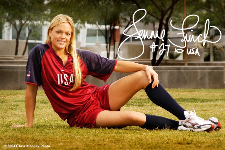 Jennie Finch couple