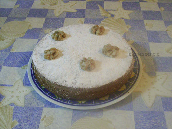 Bizcocho de nueces bizcocho de nueces