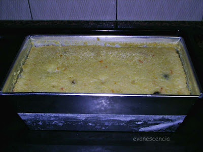 Pudding recien horneado pudding recien horneado