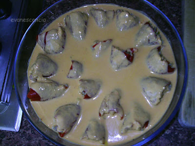 Listo para meter al horno plato listo para hornear