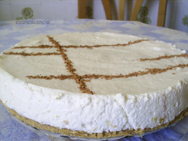 Tarta decorada con canela tarta decorada con canela