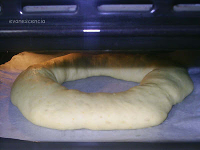 roscon levando en horno roscon levando en horno
