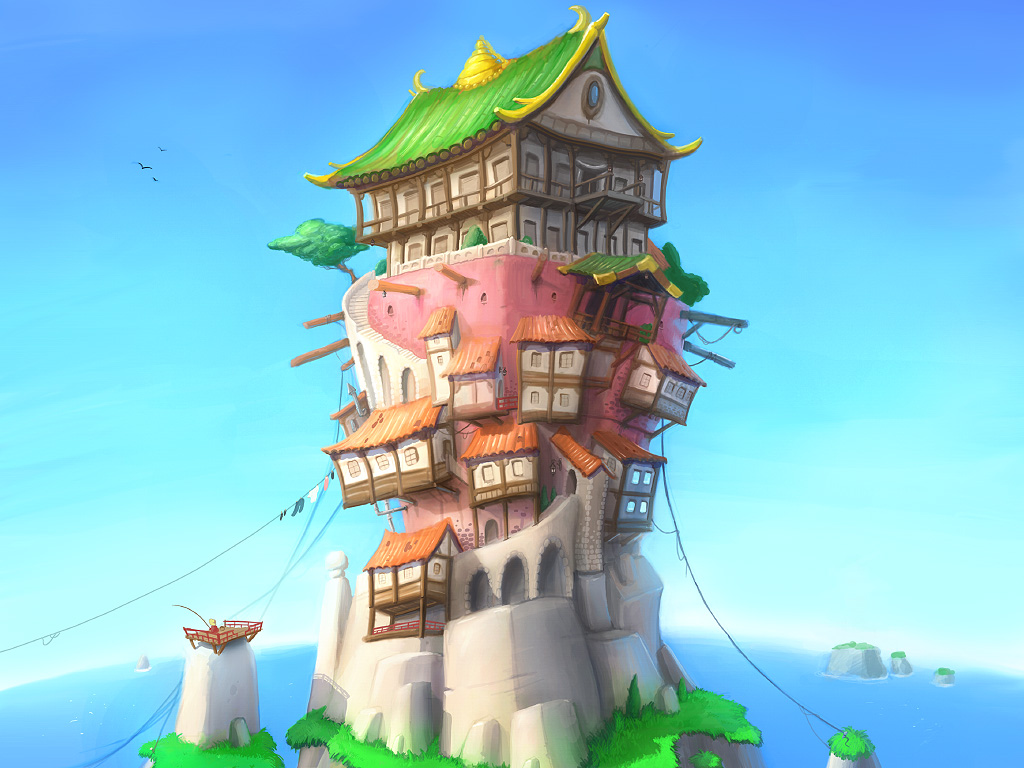 tower concept art