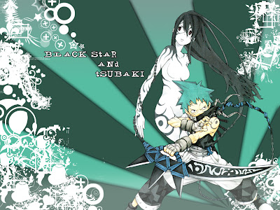 Site Blogspot Star Wallpaper on Soul Eater Black Star And Tsubaki Wallpaper