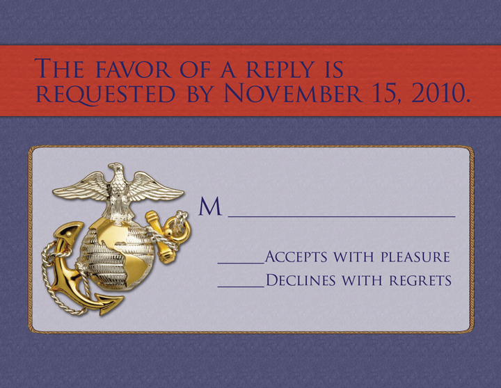 Custom Printables Cole's Commissioning Ceremony Invitations