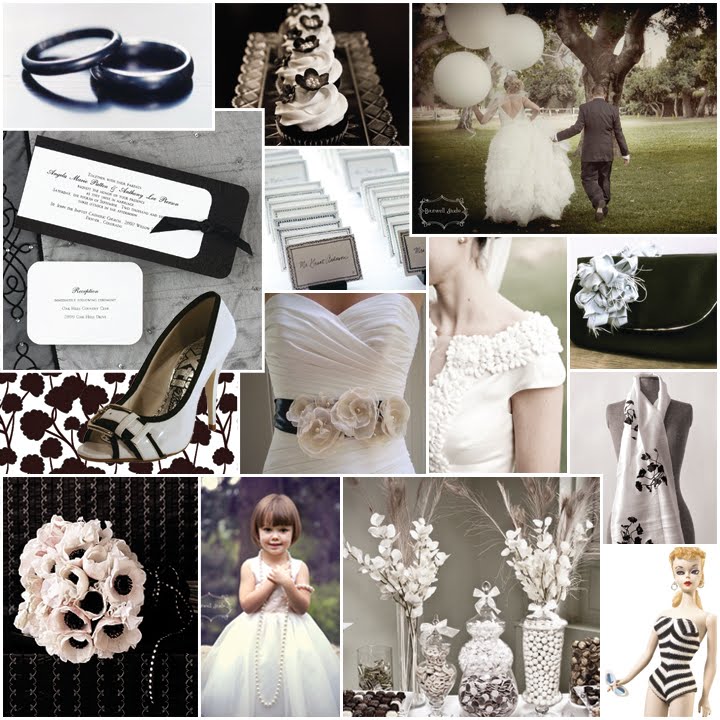 I thought doing a black and white inspiration board would be easy