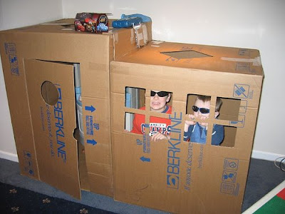 cardboard clubhouse