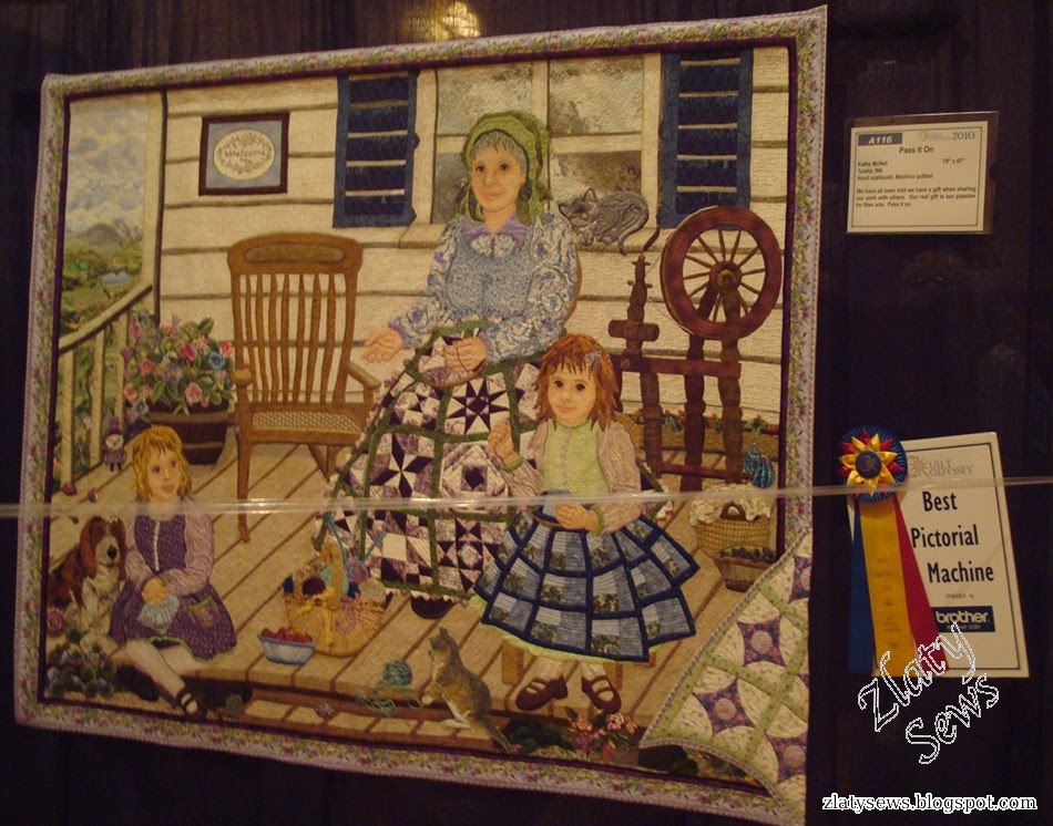 Zlaty Sews Quilt Show in Hershey, PA '10