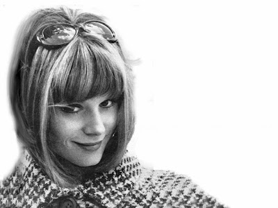 Françoise Dorléac, soeur de Catherine Deneuve, actrice et mannequin Dior des années 60. Francoise Dorleac, french actress and Dior model, Catherine Deneuve's sister - Cul de sac, The soft skin, That man from Rio