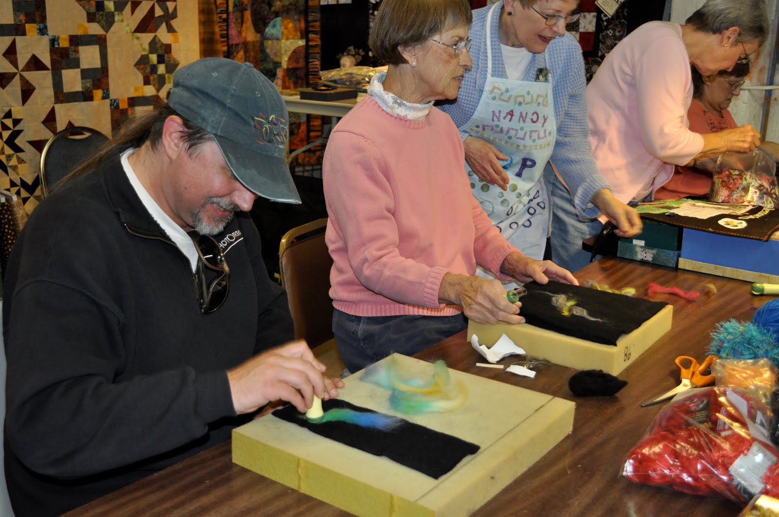LuAnn Kessi Permission 2 Play Needle Felting Class