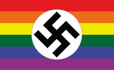 Hey Rodin! Gay+nazi+flag