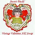 Sweet Finds Valentine ATC Book Swap