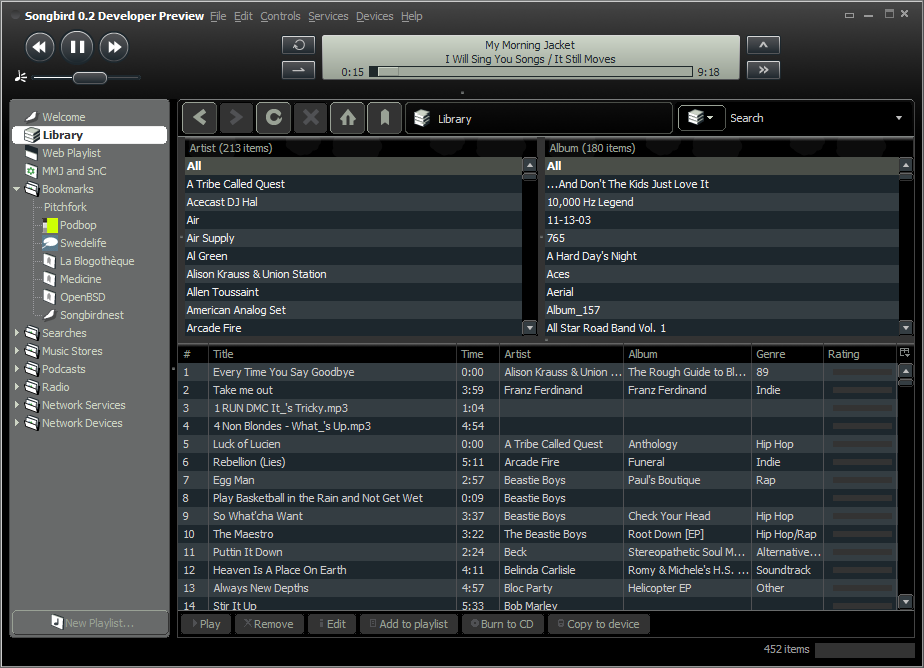 Tips'N'Tricks And Free Apps Songbird for MacOS and Windows