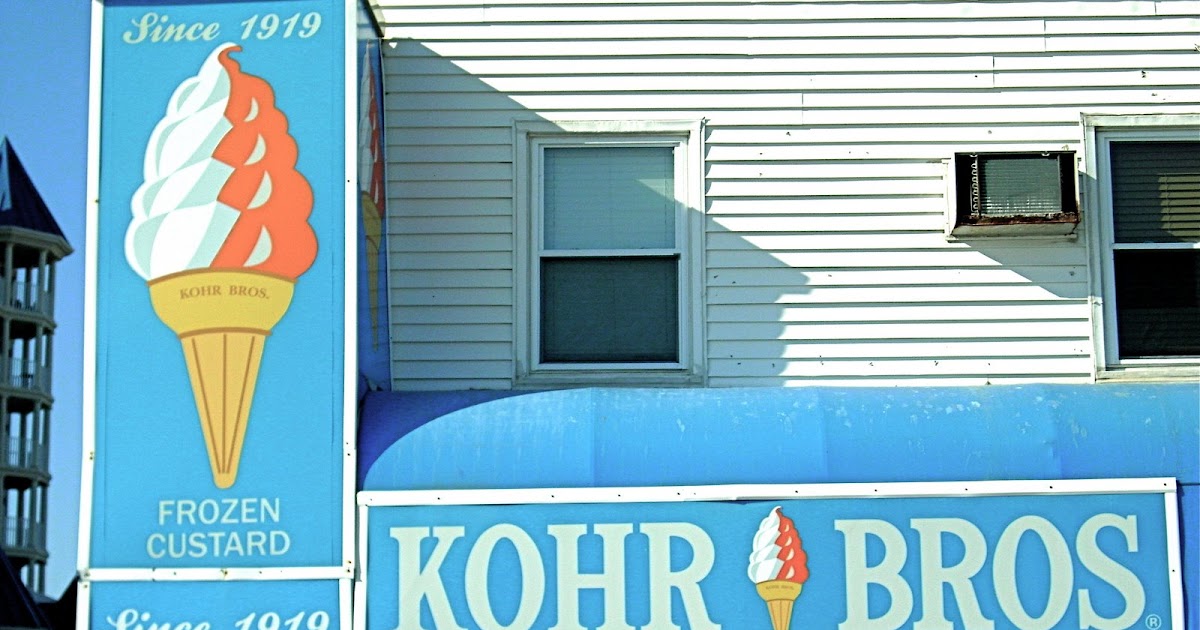 Ocean City, Maryland, Blog Ocean City Boardwalk Traditions Kohr Bros.