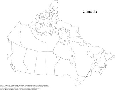 Canada+map+outline+with+provinces