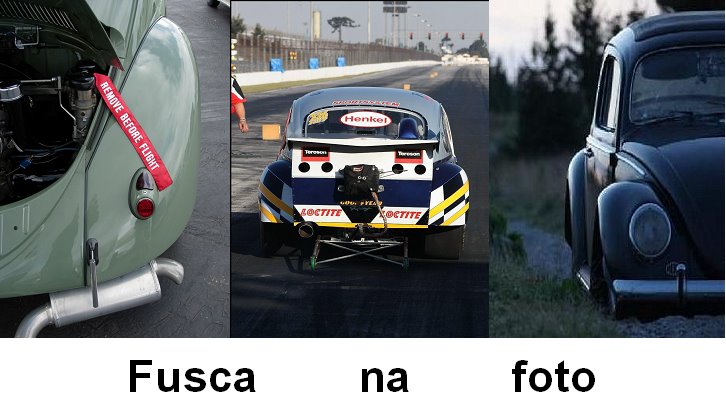Fusca na foto
