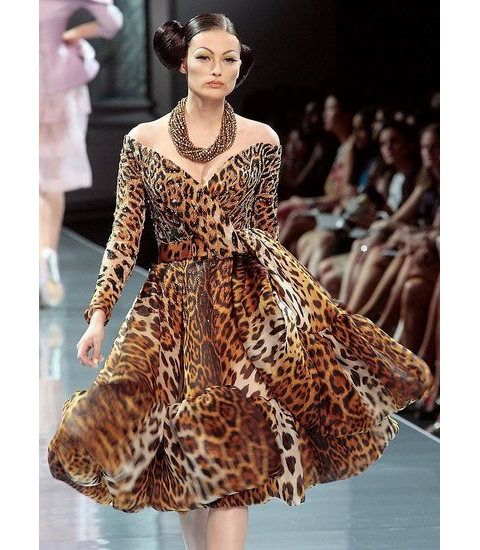 christian dior leopard print cocktail dress if only this was mine