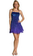 Sequin Glittered Prom Dress Item# 1087