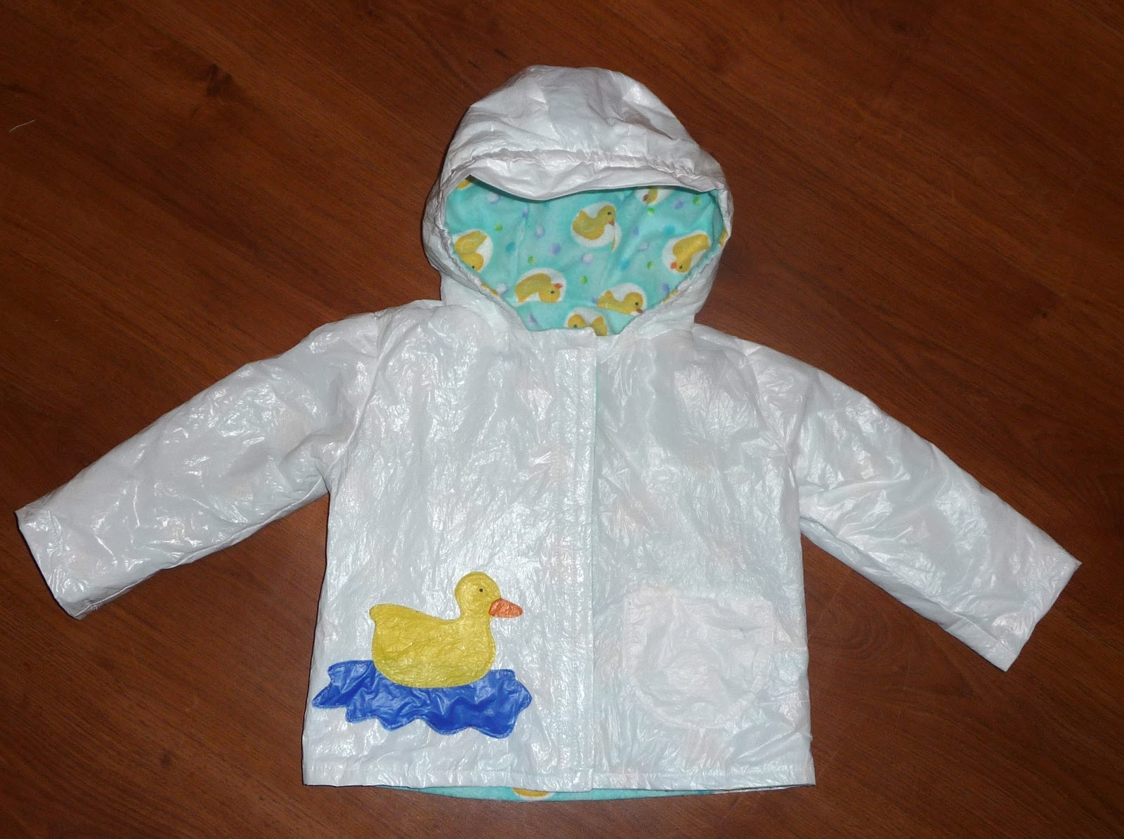 Handmade Intentions Grocery Bag Raincoat