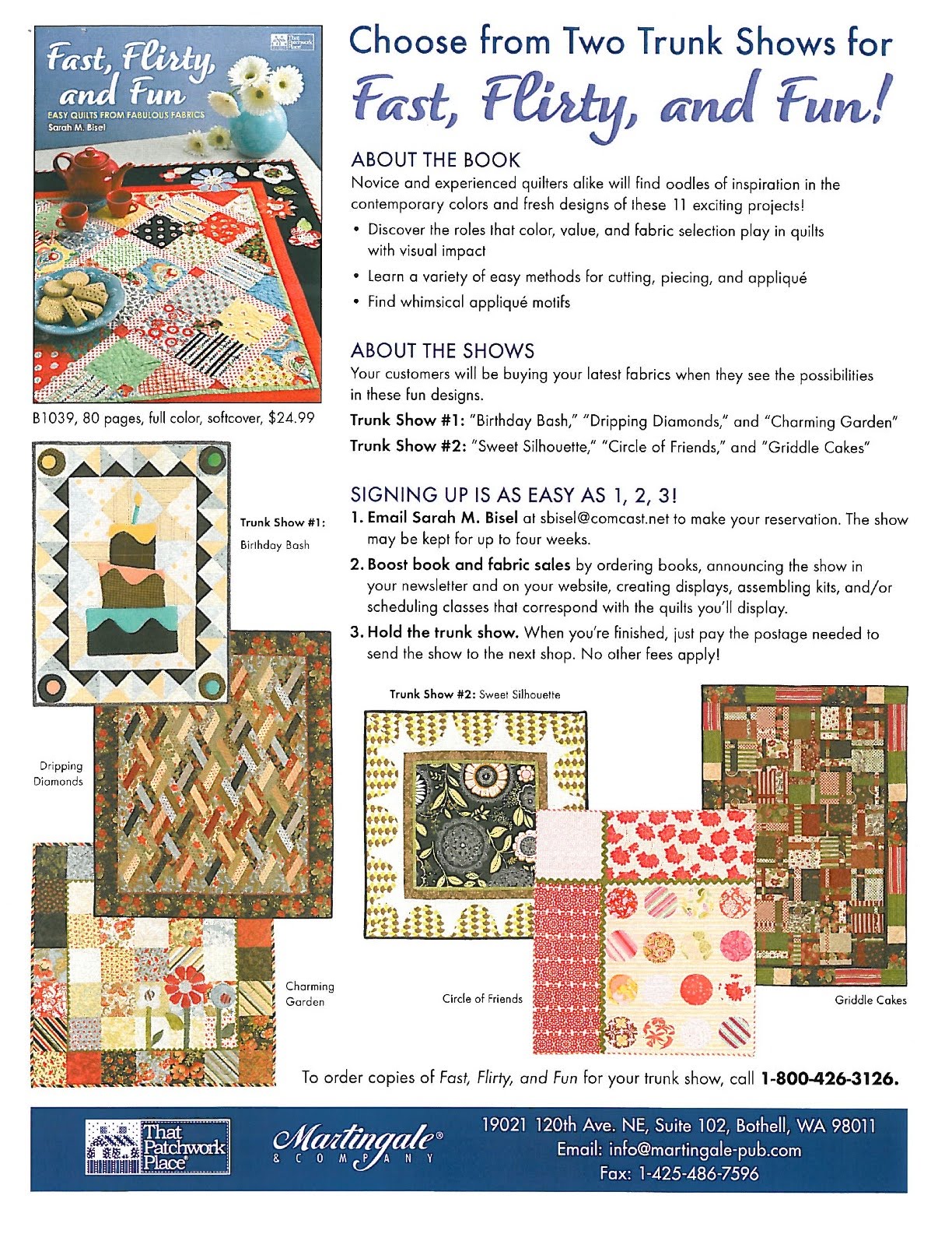 milkandhoneydesigns Trunk Shows For Quilt Shops