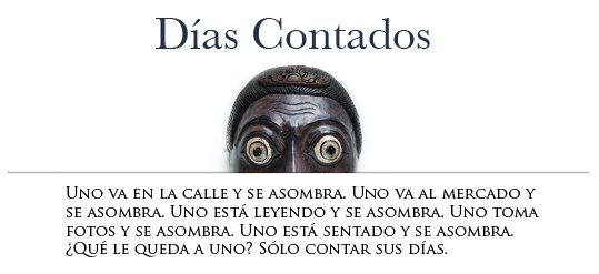 Días contados