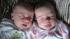 Cullen and Audrey, lil sleeping angels!