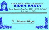 Aneka Gamelan Bali