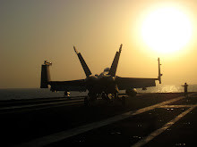 F/A-18 at Sunset