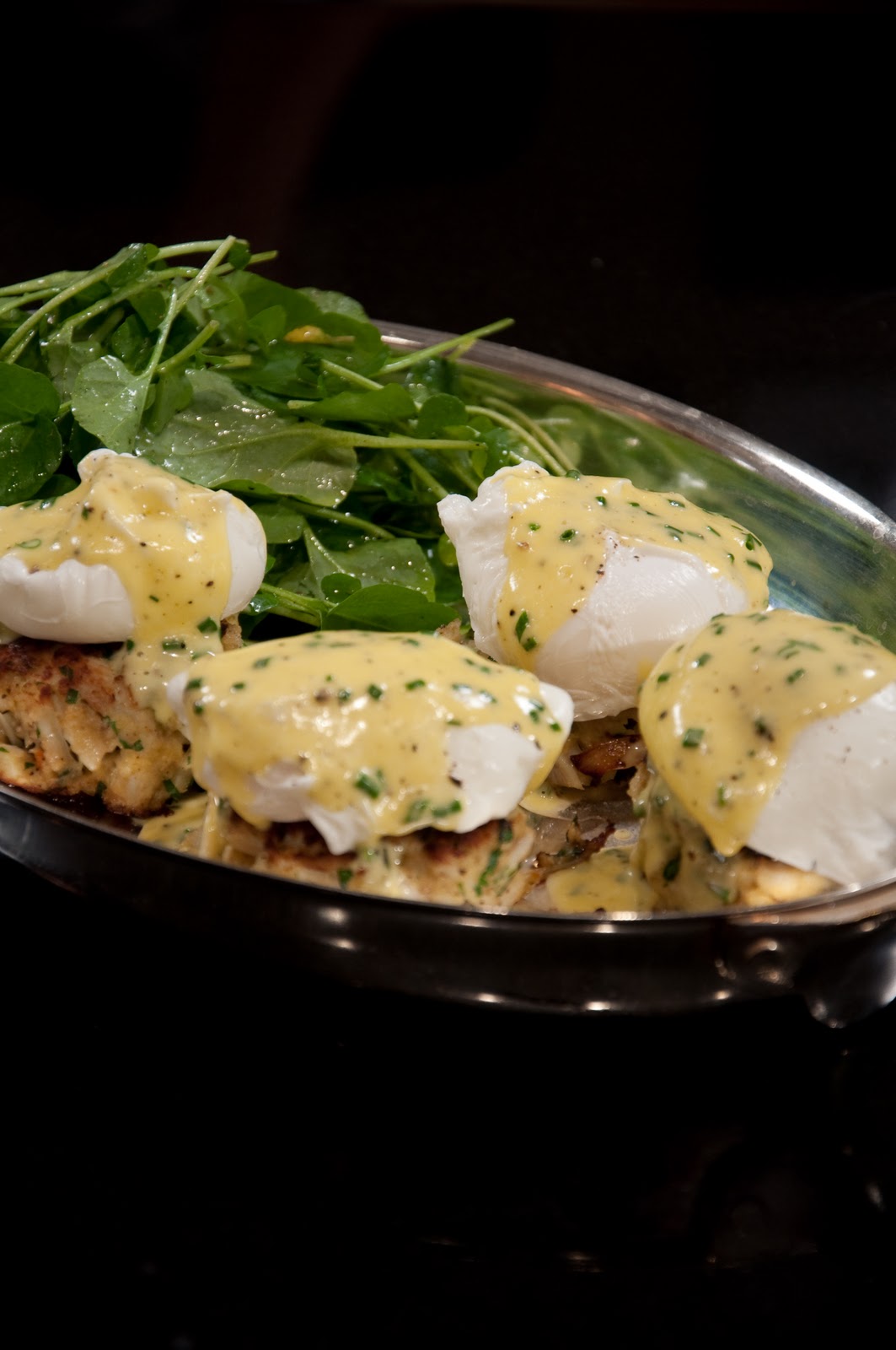 Capital Cooking with Lauren DeSantis Recipe Crab Cakes with Poached