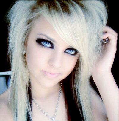 modern and cool emo girls haircuts
