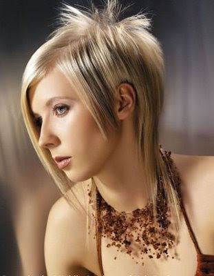 Cool Female Hairstyles. Pierre Bouvier Punk hairstyle.