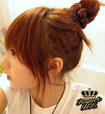 cute asian hair style with big side bangs cute hairstyle with bangs and long