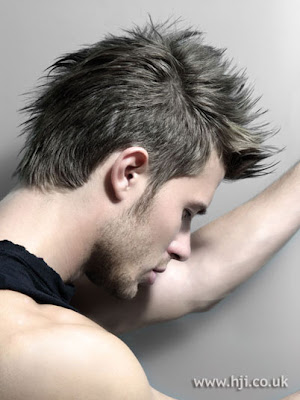 faux hawk hairstyle. david beckham hairstyles faux