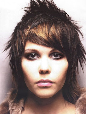 New Cool Short Punk Hairstyles for girls 2010