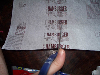Mcdonalds Hamburger Wrapper