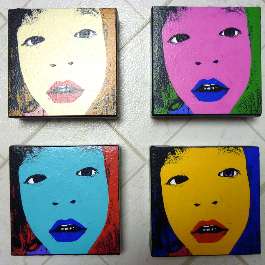 Pop Art Canvases Complete! Love Lake Living