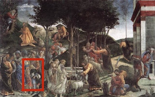 chihuahua peint par boticelli