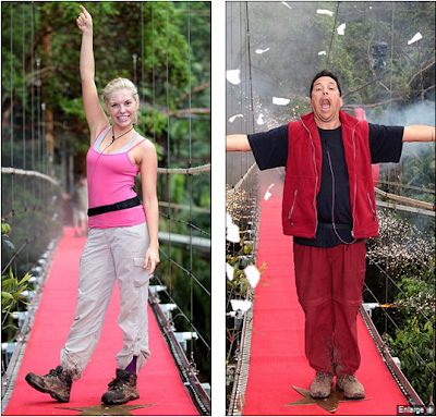 celebrity jungle eviction tonight i m a celebrity 2010 kayla collins and dom joly sent celebrity jungle eviction tonight i m a celebrity 2010 kayla collins and dom joly sent