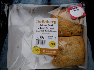 I have no idea what happened to those 2 missing scones. Really. It wasn't me!