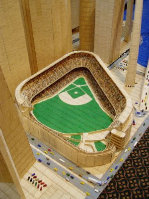 Een honkbal stadion!
