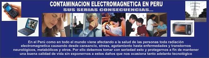 CONTAMINACION ELECTROMAGNETICA EN PERU