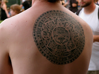 Aztec Tattoos generally imitate either their remarkable written language, Aztec Tattoos generally imitate either their remarkable written language,
