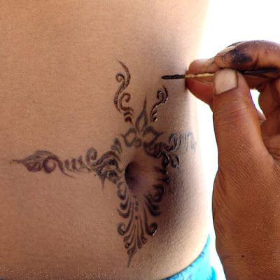 Henna tattoos originated from South Asia especially in India