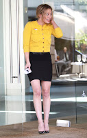 Hilary Duff Ruins An Upskirt Moment