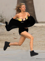 Annalynne McCord Nipple Slip And Bikini Pictures