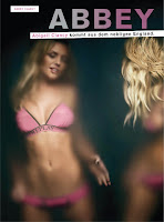 Abigail Clancy Licks And Rubs Her Boobs On Shower Doors